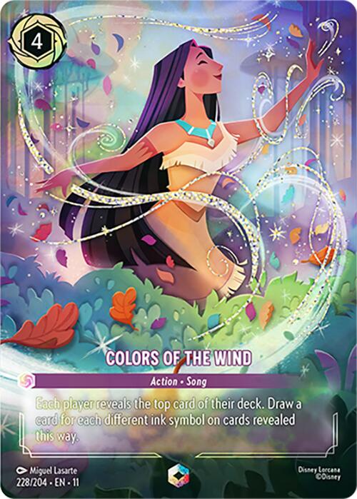 Colors of the Wind (Enchanted) (228/204) [Winterspell] | Gamers Paradise