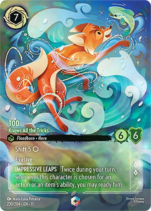 Tod - Knows All the Tricks (Enchanted) (230/204) [Winterspell] | Gamers Paradise
