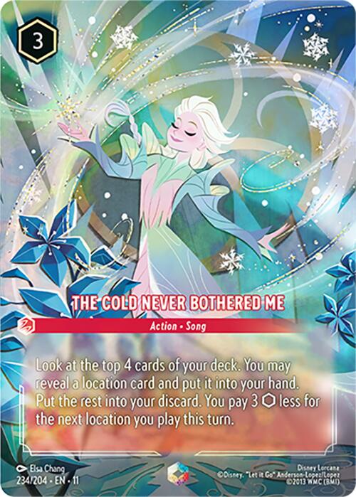 The Cold Never Bothered Me (Enchanted) (234/204) [Winterspell] | Gamers Paradise