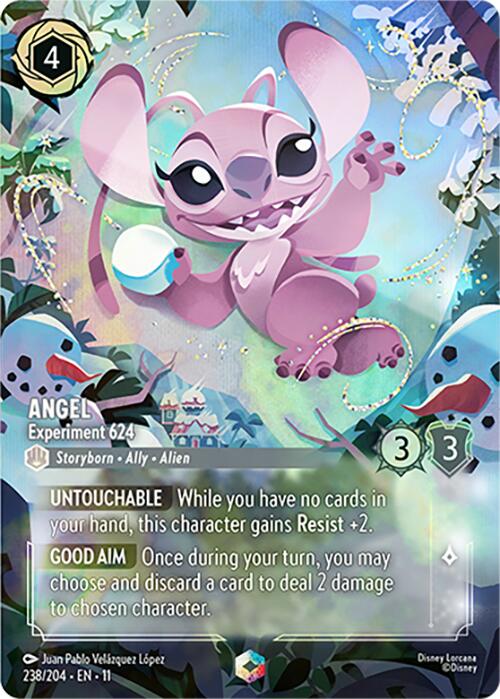 Angel - Experiment 624 (Enchanted) (238/204) [Winterspell] | Gamers Paradise