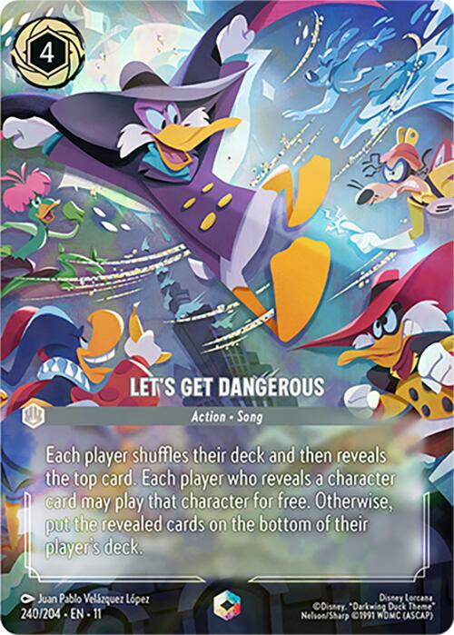 Let's Get Dangerous (Enchanted) (240/204) [Winterspell] | Gamers Paradise