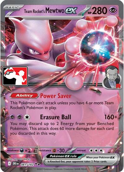 Team Rocket's Mewtwo ex (079/217) [Prize Pack Series Eight] | Gamers Paradise