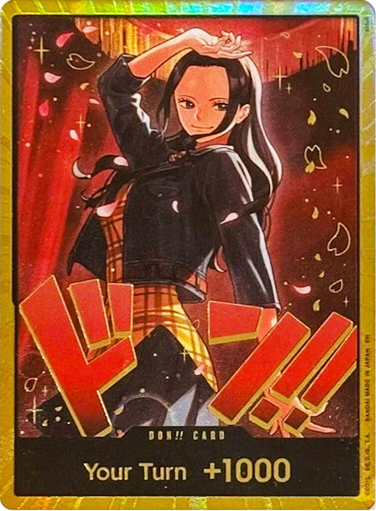 DON!! Card (Nico Robin) (Gold) [Extra Booster: One Piece Heroines Edition] | Gamers Paradise