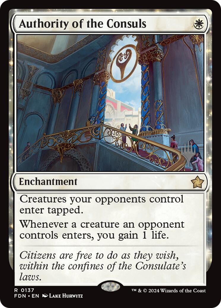 Authority of the Consuls [Lorwyn Eclipsed Promos] | Gamers Paradise