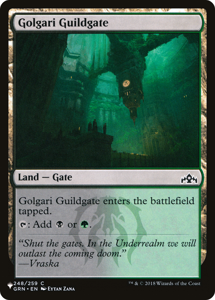 Golgari Guildgate [The List] | Gamers Paradise
