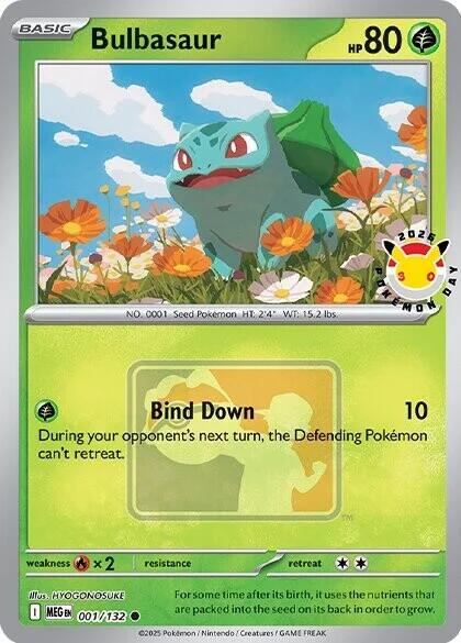 Bulbasaur (001/132) (Pokemon Day 2026) [Miscellaneous Cards] | Gamers Paradise