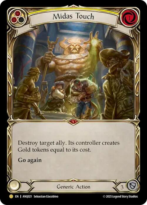 Midas Touch (Yellow) (Gold) [ANQ021] (Compendium of Rathe - Antiquity Pack) | Gamers Paradise