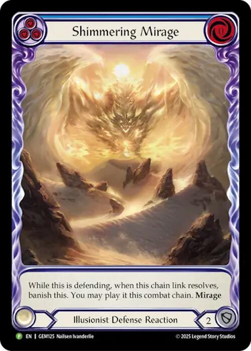 Shimmering Mirage [GEM125] (GEM Pack 4)  Rainbow Foil | Gamers Paradise