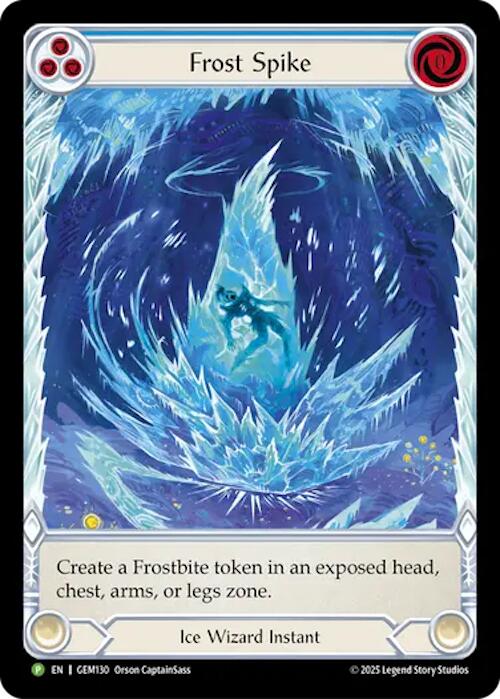 Frost Spike [GEM130] (GEM Pack 4)  Rainbow Foil | Gamers Paradise