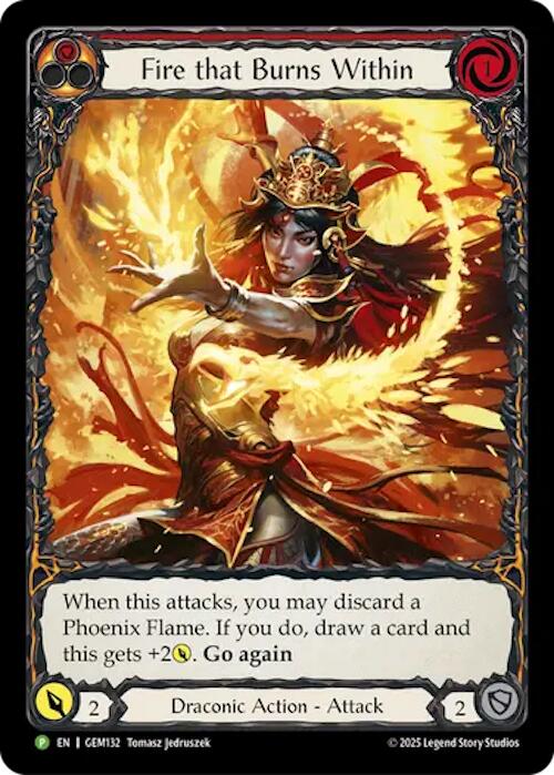 Fire that Burns Within [GEM132] (GEM Pack 4) | Gamers Paradise