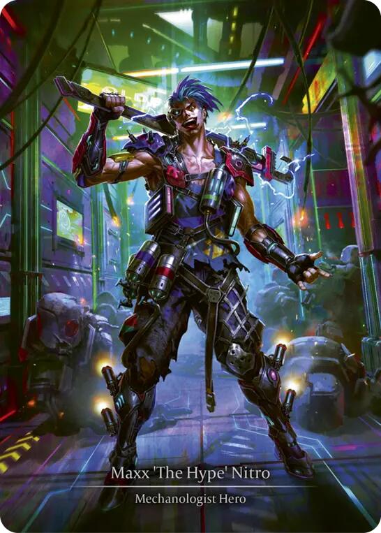 Maxx 'The Hype' Nitro [GEM105] (GEM Pack 4)  Cold Foil | Gamers Paradise