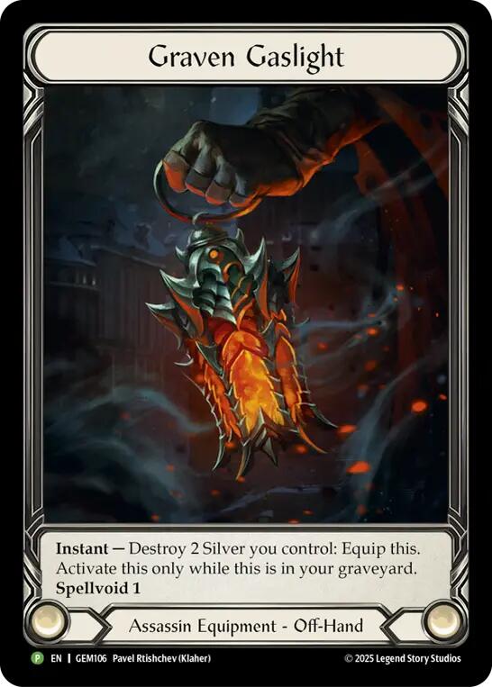 Graven Gaslight [GEM106] (GEM Pack 4)  Cold Foil | Gamers Paradise