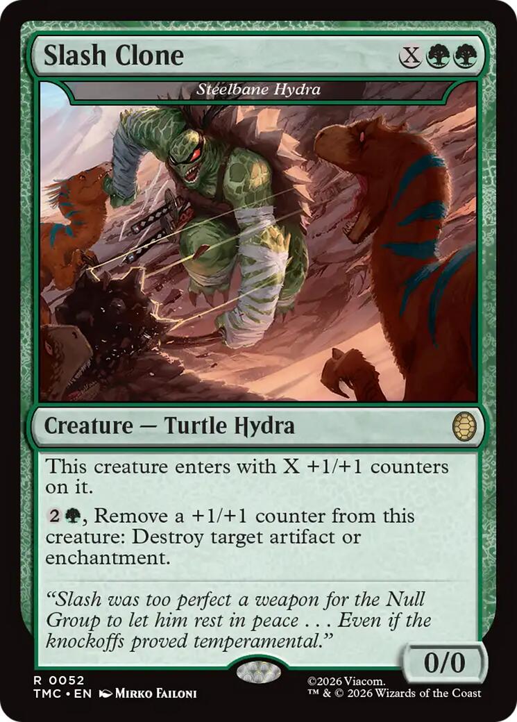 Slash Clone - Steelbane Hydra [Teenage Mutant Ninja Turtles Commander] | Gamers Paradise