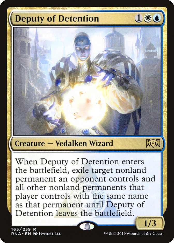 Deputy of Detention [Ravnica Allegiance] | Gamers Paradise