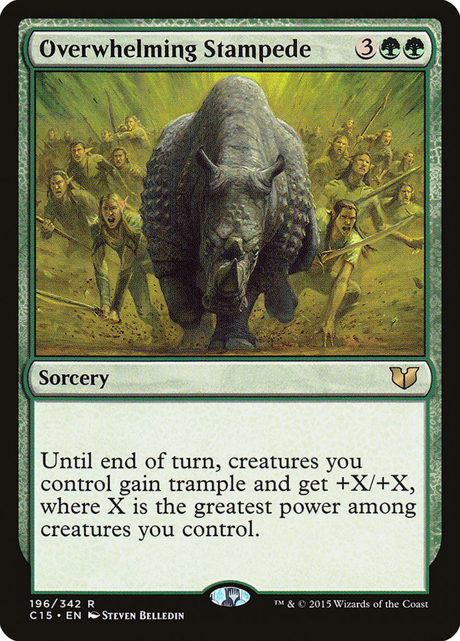Overwhelming Stampede [Commander 2015] | Gamers Paradise