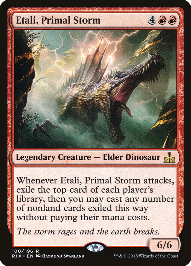 Etali, Primal Storm [Rivals of Ixalan] | Gamers Paradise