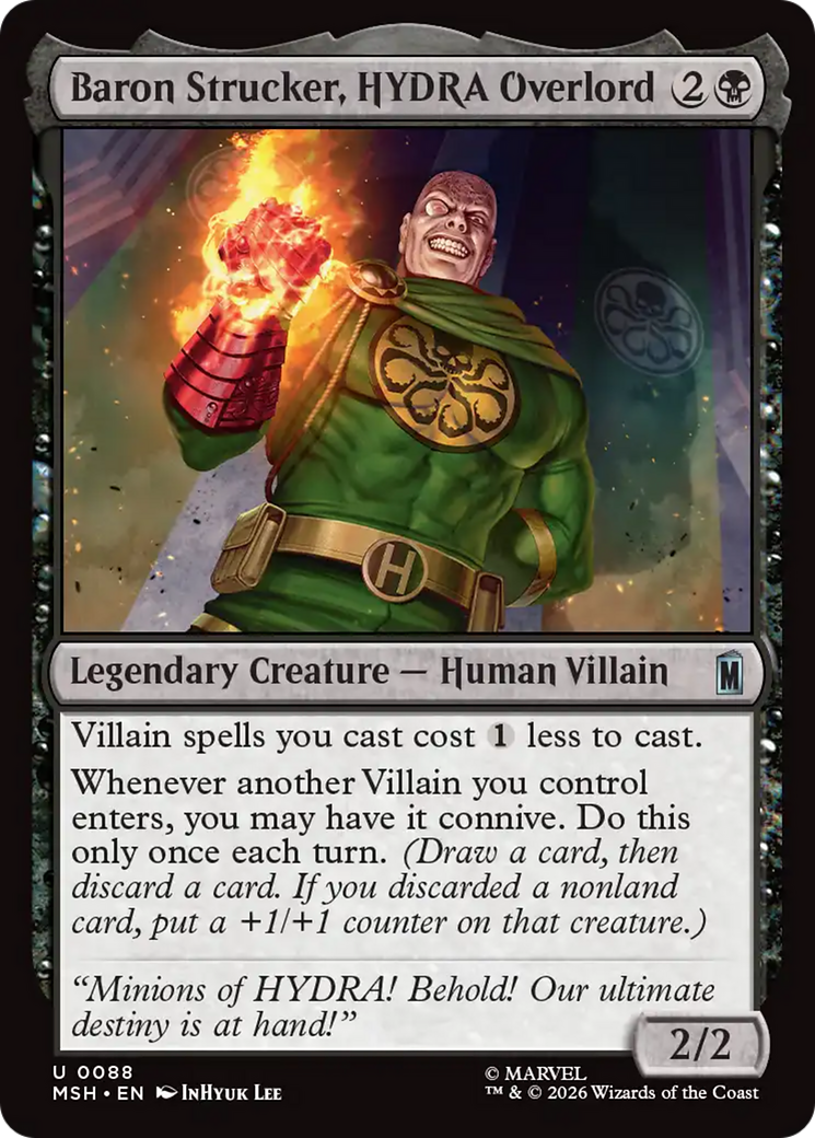 Baron Strucker, HYDRA Overlord [Marvel Super Heroes] | Gamers Paradise