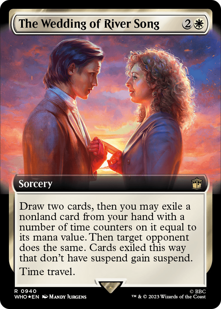 The Wedding of River Song (Extended Art) (Surge Foil) [Doctor Who] | Gamers Paradise