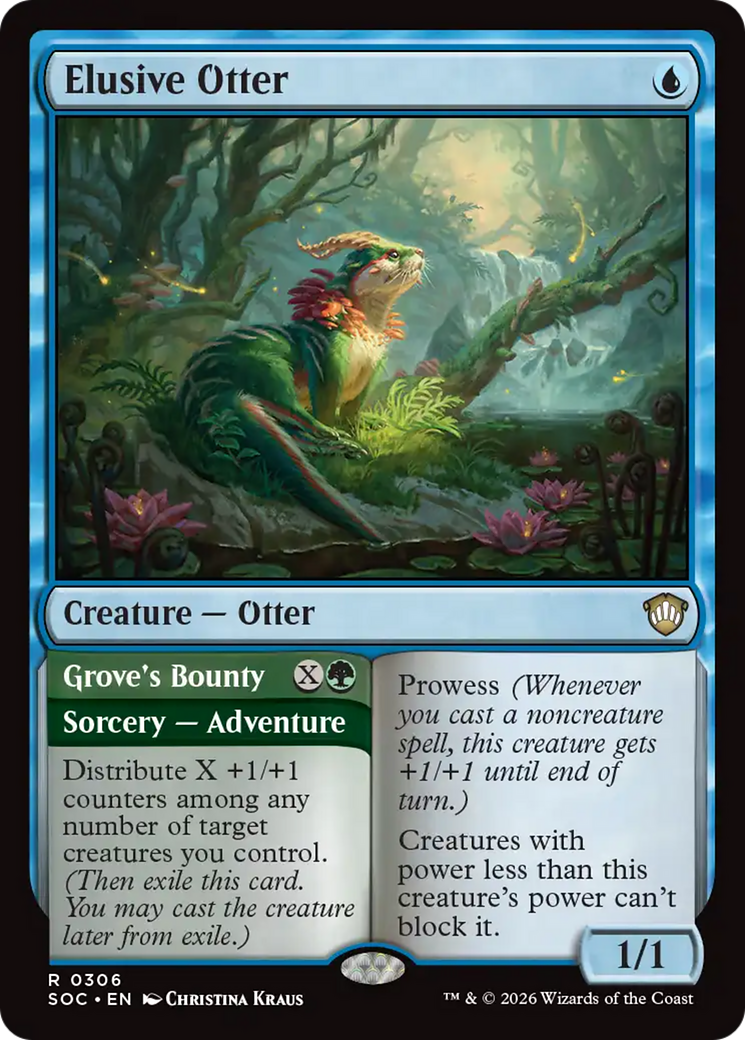 Elusive Otter [Secrets of Strixhaven Commander] | Gamers Paradise