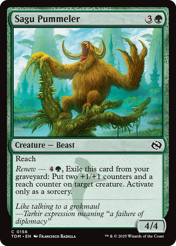 Sagu Pummeler [Tarkir: Dragonstorm] | Gamers Paradise