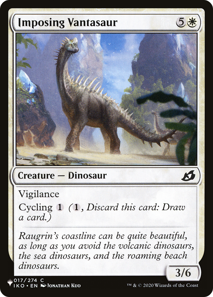 Imposing Vantasaur [The List Reprints] | Gamers Paradise