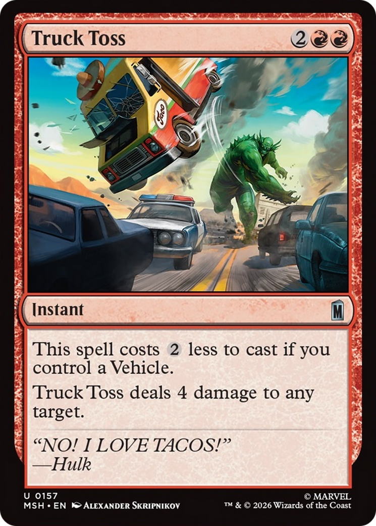 Truck Toss [Marvel Super Heroes] | Gamers Paradise