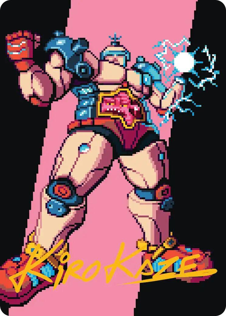 Krang, the All-Powerful Art Card (Gold-Stamped Signature) [Teenage Mutant Ninja Turtles Art Series] | Gamers Paradise