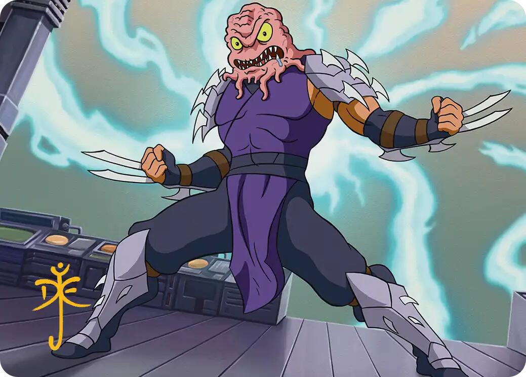 Krang & Shredder Art Card (Gold-Stamped Signature) [Teenage Mutant Ninja Turtles Art Series] | Gamers Paradise