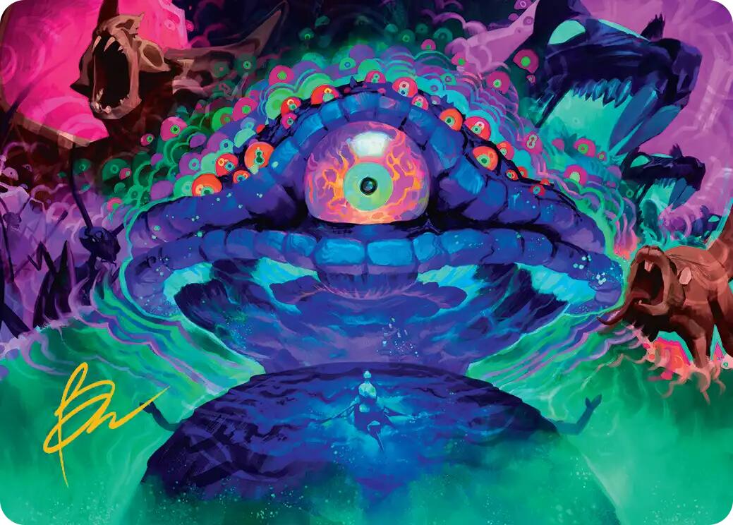 Humongous Fungus Art Card (Gold-Stamped Signature) [Teenage Mutant Ninja Turtles Art Series] | Gamers Paradise