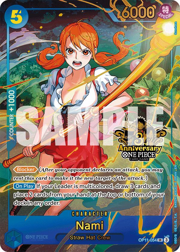 Nami (Japanese Version 3rd Anniversary Set) [One Piece Promotion Cards] | Gamers Paradise