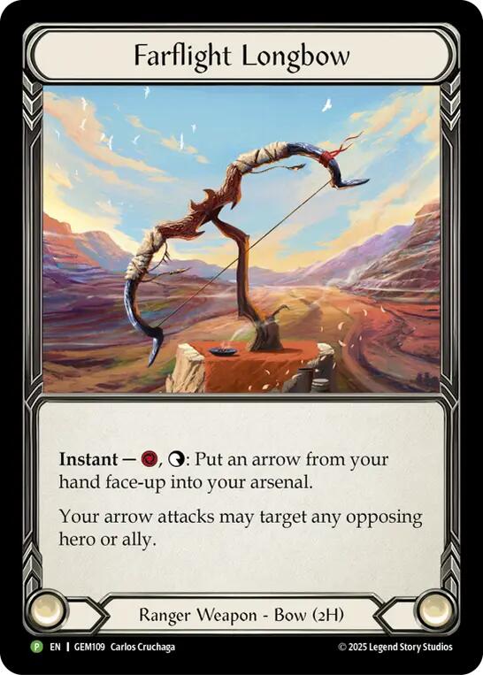 Farflight Longbow [GEM109] (GEM Pack 4)  Cold Foil | Gamers Paradise