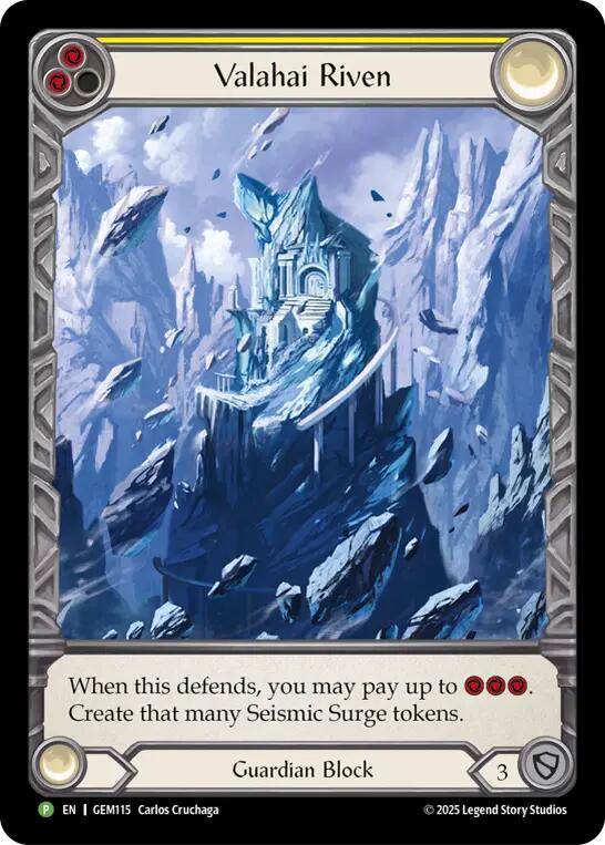 Valahai Riven (Yellow) [GEM115] (GEM Pack 4) | Gamers Paradise