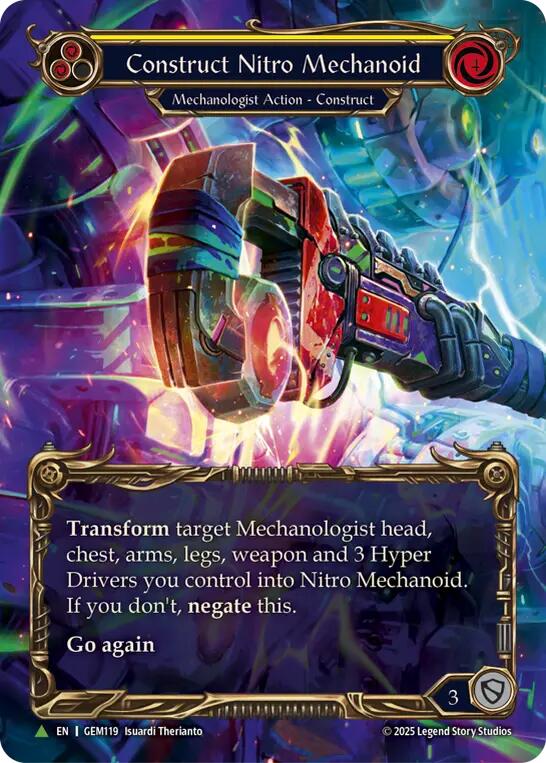 Construct Nitro Mechanoid [GEM119] (GEM Pack 4) | Gamers Paradise