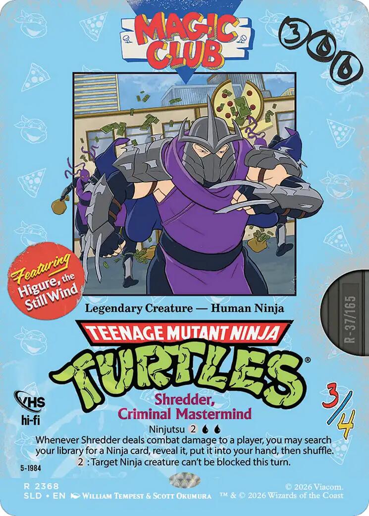 Shredder, Criminal Mastermind - Higure, the Still Wind [Secret Lair Drop Series] | Gamers Paradise