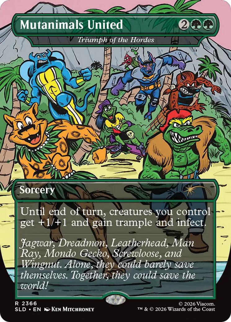 Mutanimals United - Triumph of the Hordes [Secret Lair Drop Series] | Gamers Paradise