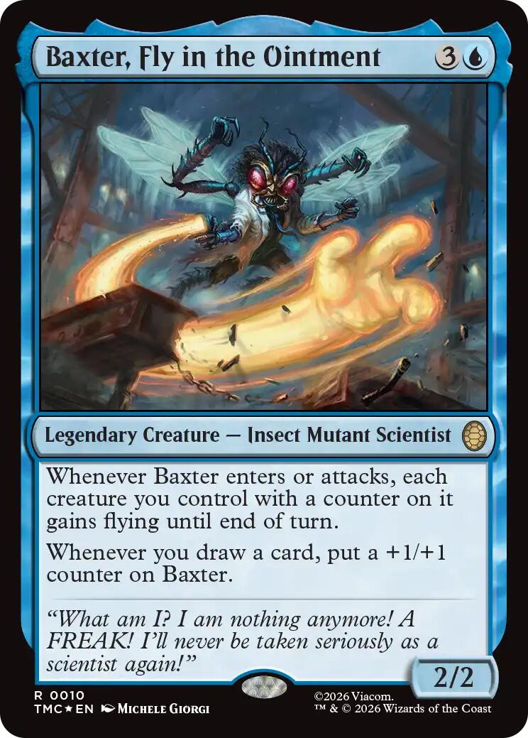 Baxter, Fly in the Ointment (Surge Foil) [Teenage Mutant Ninja Turtles Commander] | Gamers Paradise