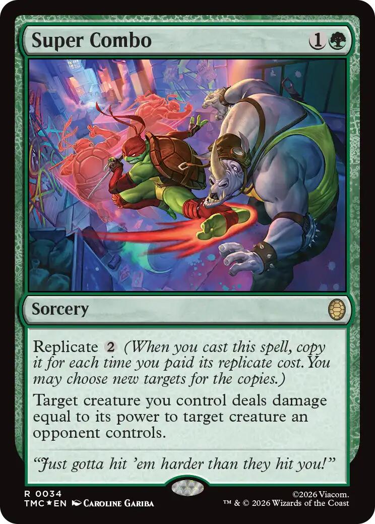 Super Combo (Surge Foil) [Teenage Mutant Ninja Turtles Commander] | Gamers Paradise