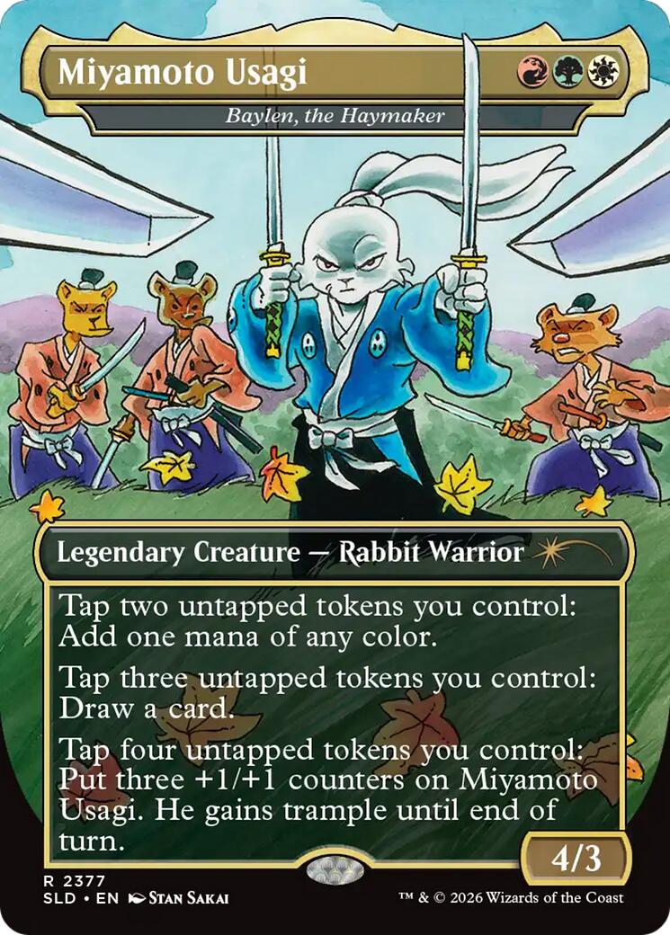 Miyamoto Usagi - Baylen, the Haymaker [Secret Lair Drop Series] | Gamers Paradise