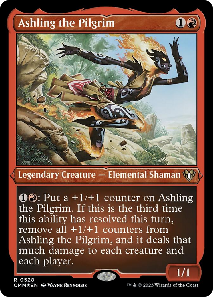 Ashling the Pilgrim (Foil Etched) [Commander Masters] | Gamers Paradise