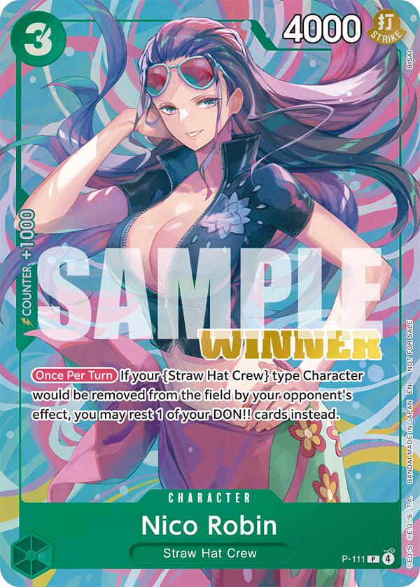 Nico Robin (Heroines Battle Winner Pack) [One Piece Promotion Cards] | Gamers Paradise