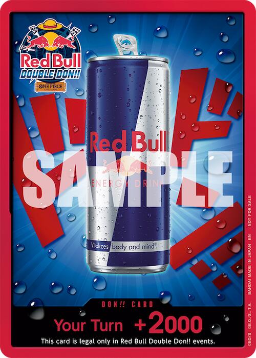 DON!! Card (Red Bull Double Don!!) [One Piece Promotion Cards] | Gamers Paradise