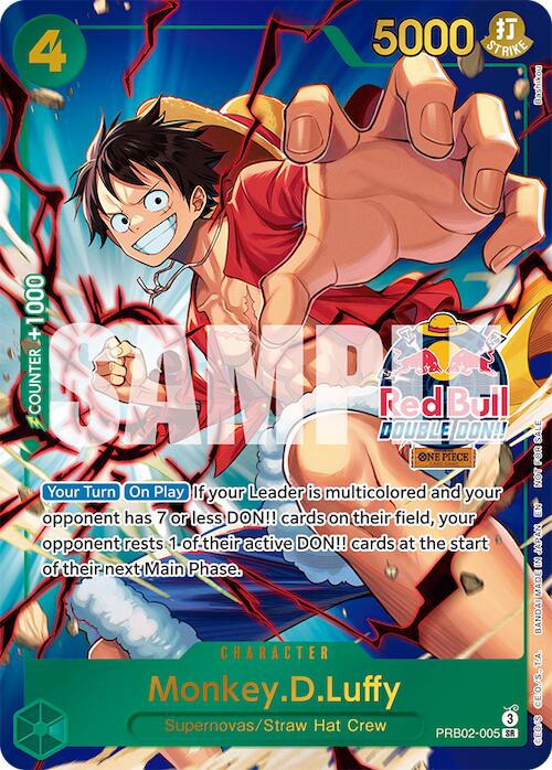 Monkey.D.Luffy (Red Bull Double Don!!) (Winner) [One Piece Promotion Cards] | Gamers Paradise