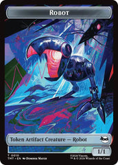 Treasure // Robot Double-Sided Token [Teenage Mutant Ninja Turtles Commander Tokens] | Gamers Paradise