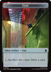Clue // Rat Double-Sided Token [Teenage Mutant Ninja Turtles Commander Tokens] | Gamers Paradise