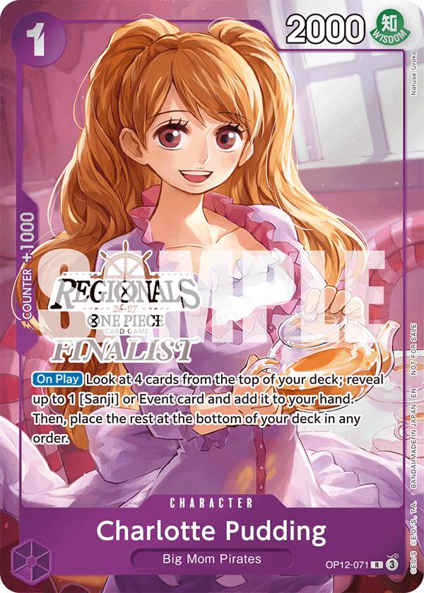 Charlotte Pudding (Regionals Finalist Card Set 26-27) [One Piece Promotion Cards] | Gamers Paradise