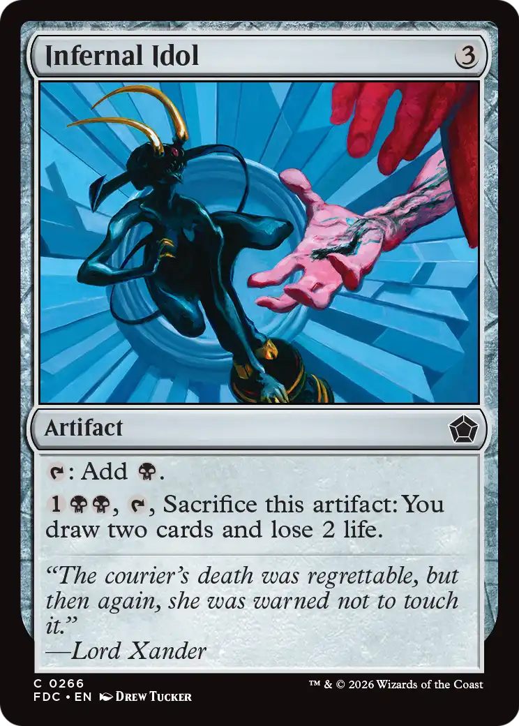 Infernal Idol [Foundations Commander] | Gamers Paradise