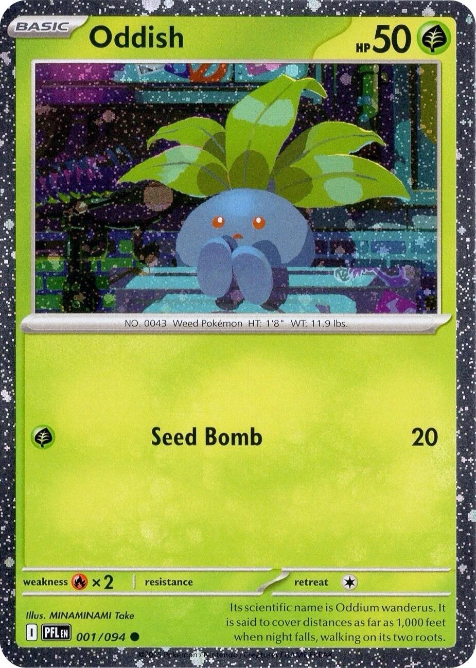 Oddish (001/094) (Cosmos Holo) [Miscellaneous Cards] | Gamers Paradise