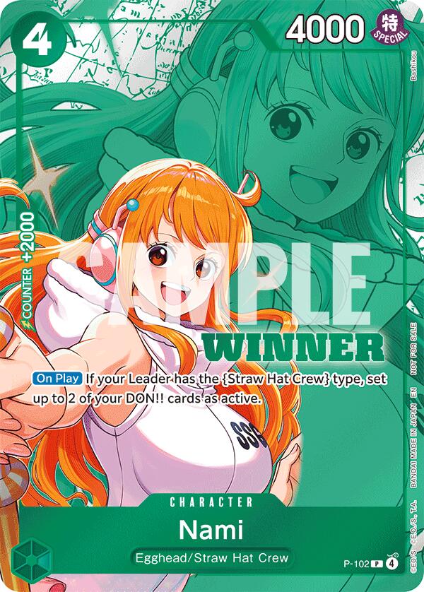 Nami (Winner Pack 2026 Vol. 2) [One Piece Promotion Cards] | Gamers Paradise