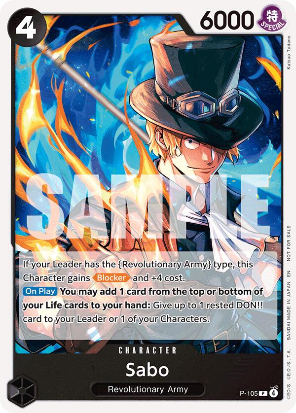 Sabo (Tournament Pack 2026 Vol. 2) [One Piece Promotion Cards] | Gamers Paradise
