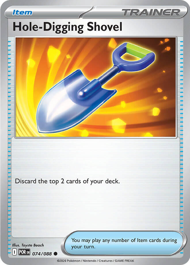 Hole-Digging Shovel (074/088) [Mega Evolution: Perfect Order] | Gamers Paradise